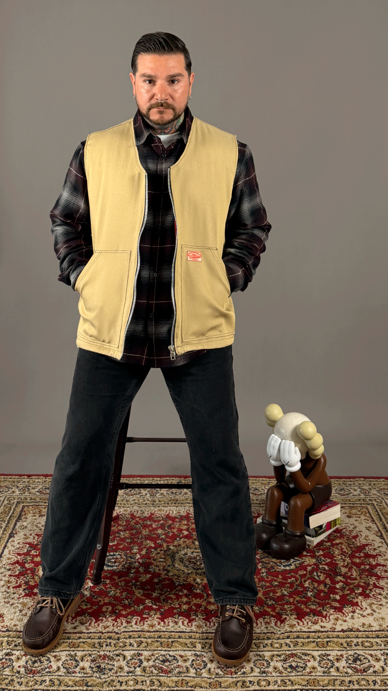 xRIVETx Vest Beige