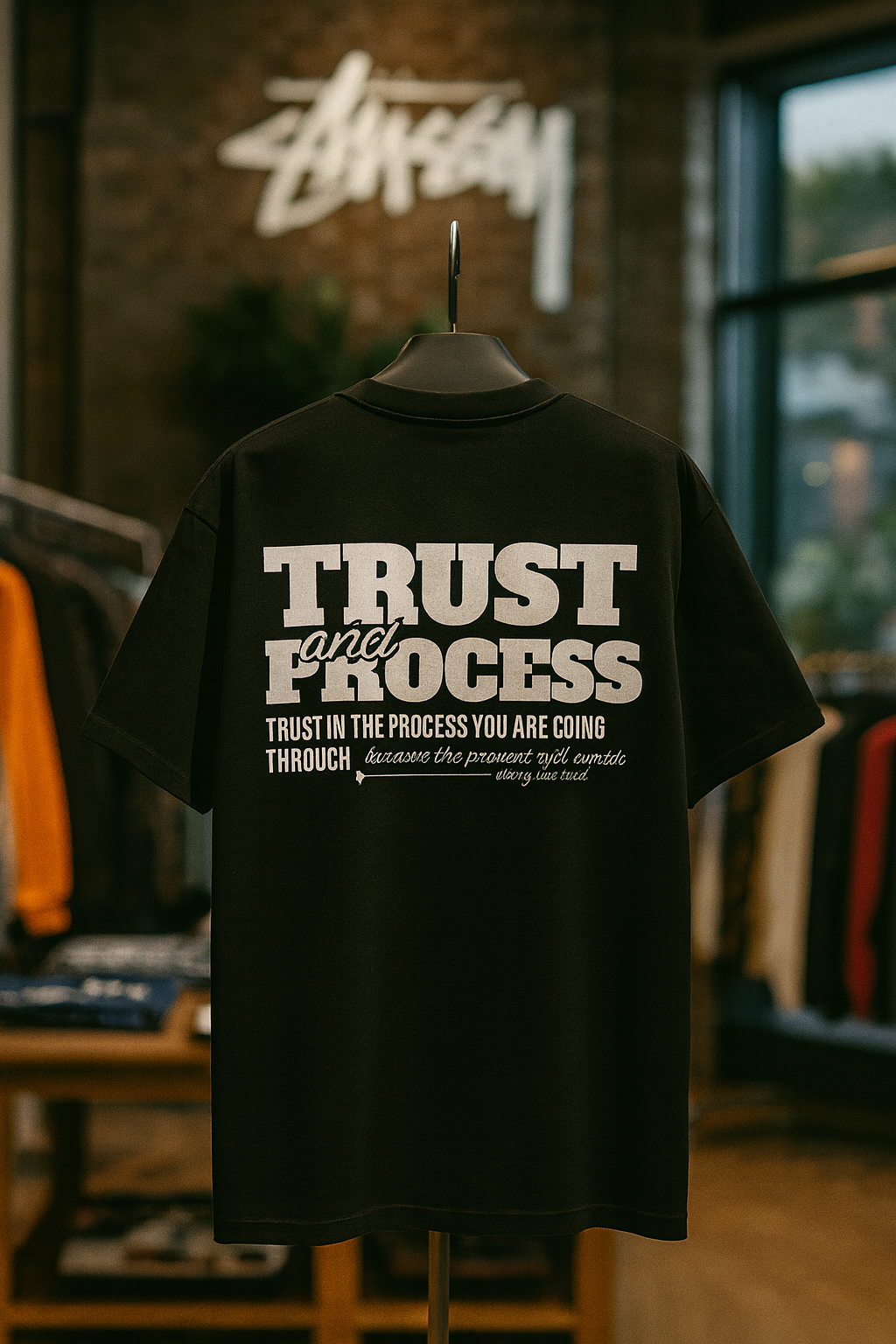 T-shirt Velth Black "TRUST"