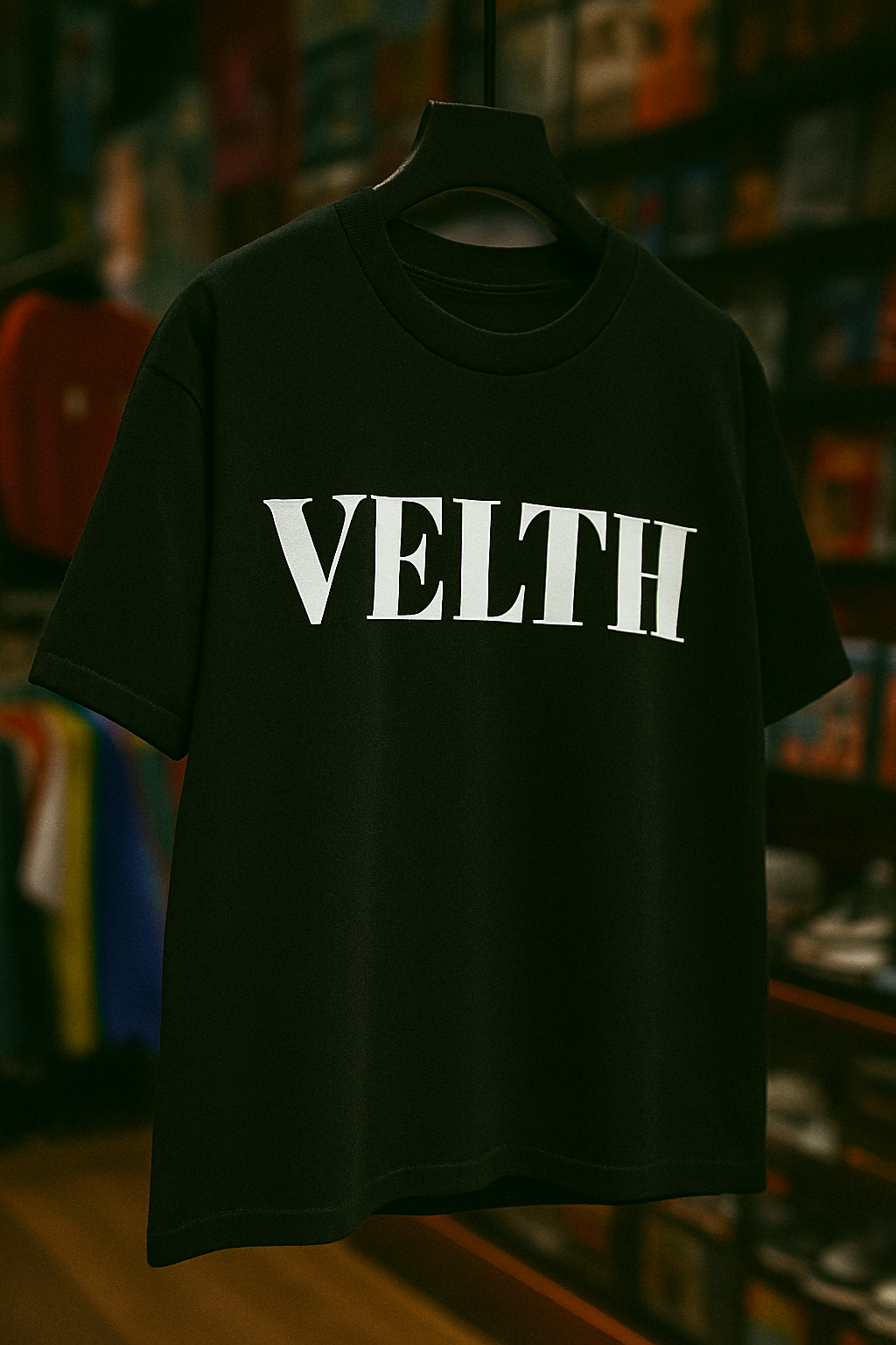 T-shirt Velth Black "TRYING"