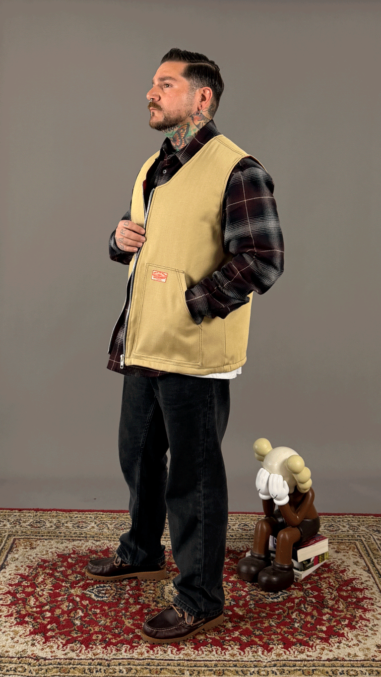 xRIVETx Vest Beige