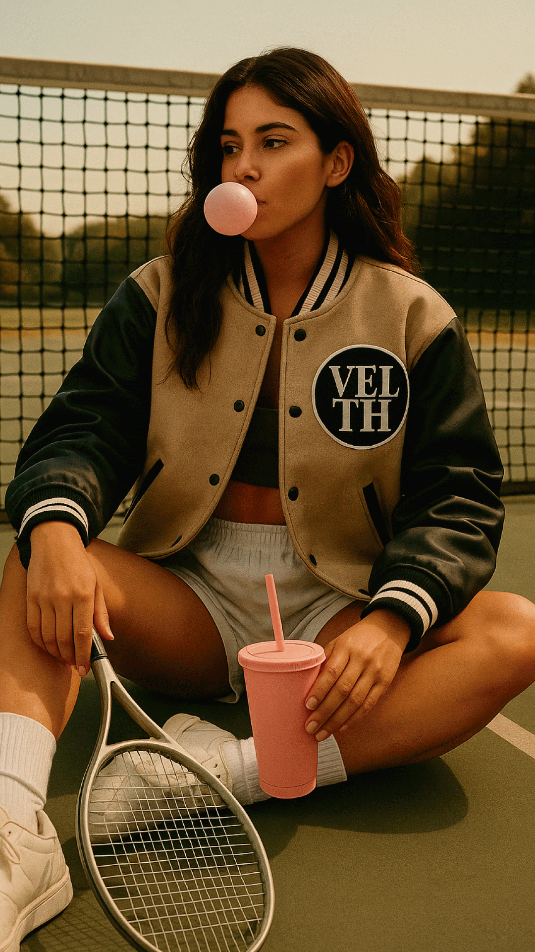 Varsity Bomber Jacket VELTH "TRUST"
