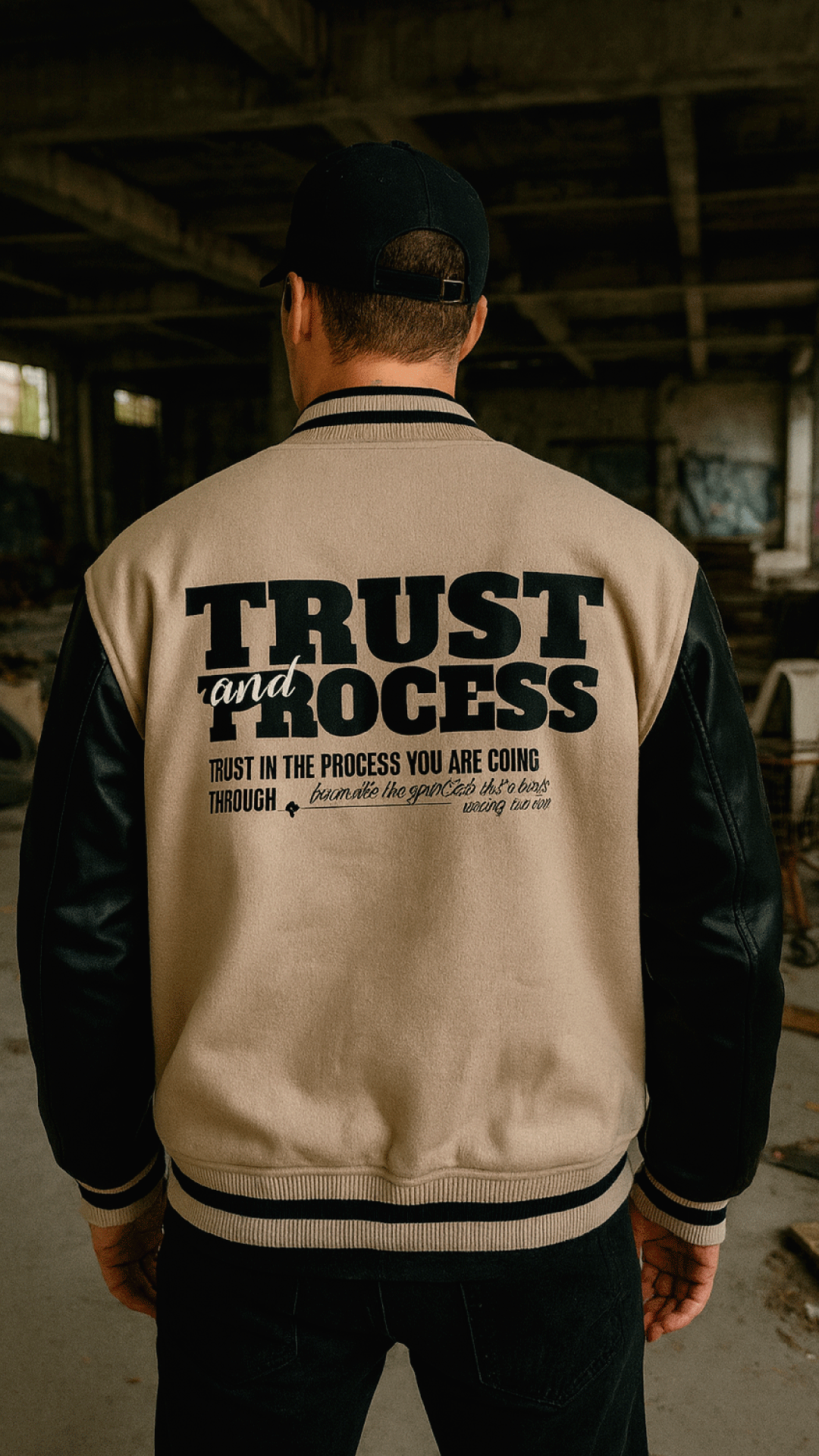 Varsity Bomber Jacket VELTH "TRUST"