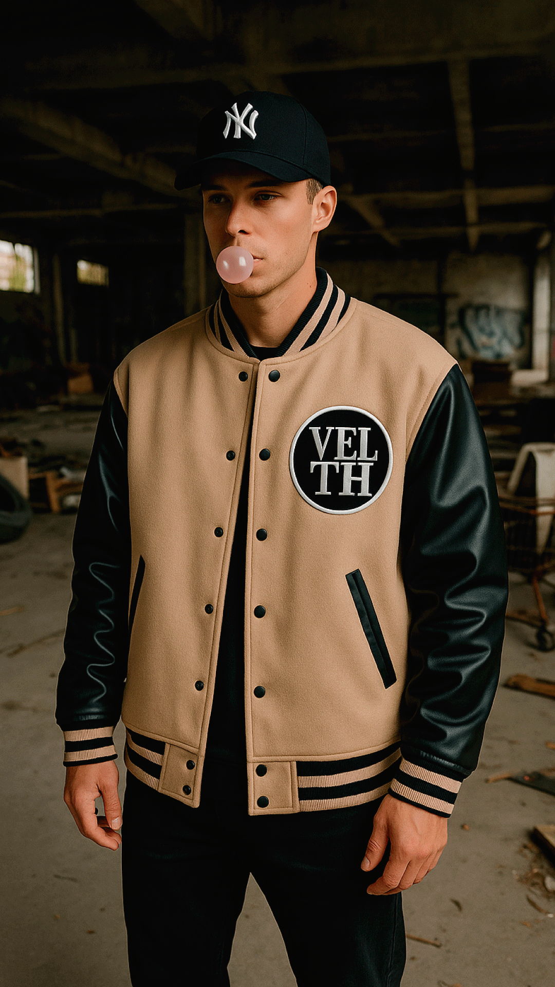 Varsity Bomber Jacket VELTH "TRUST"