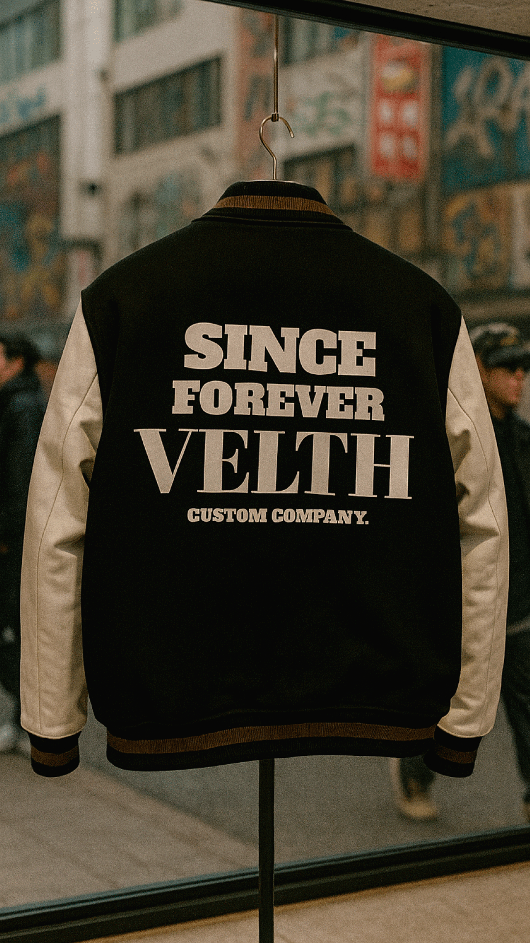 Varsity Bomber Jacket VELTH "SINCE FOREVER"