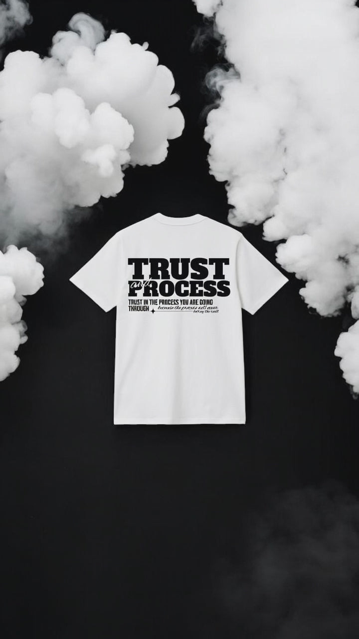 T-shirt Velth Blanca "TRUST"