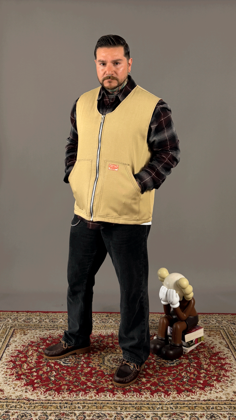 xRIVETx Vest Beige