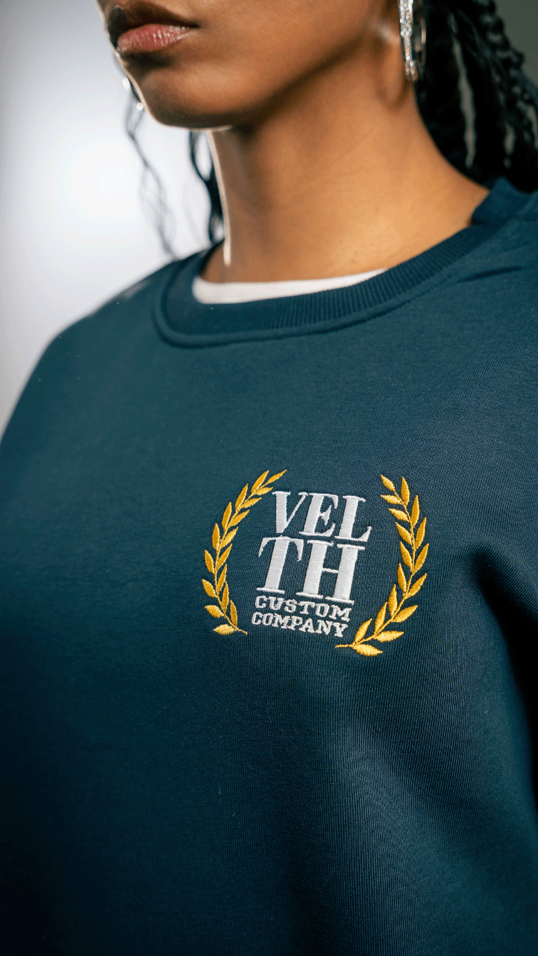 VELTH CLUB Crewneck / Blue Navy