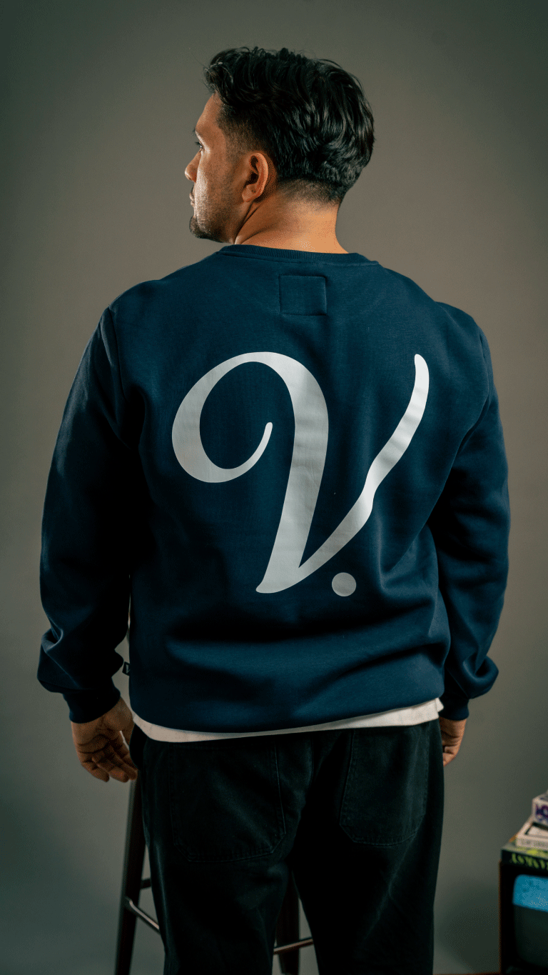 VELTH CLUB Crewneck / Blue Navy