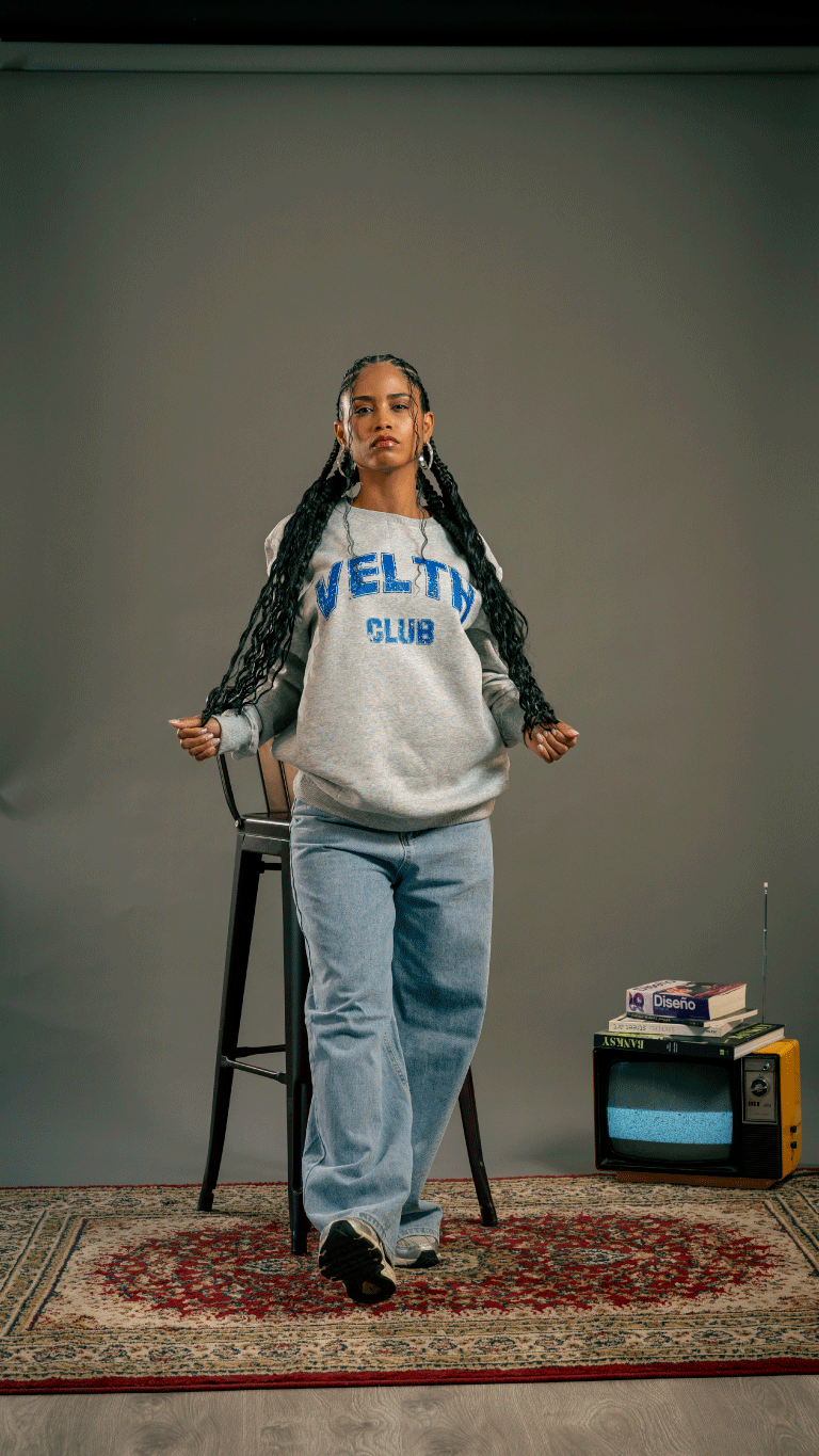 VELTH CLUB Crewneck / Grey