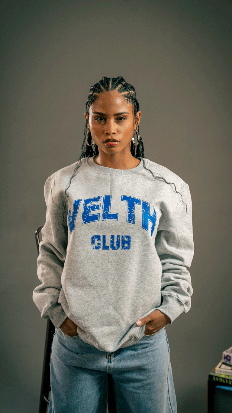 VELTH CLUB Crewneck / Grey