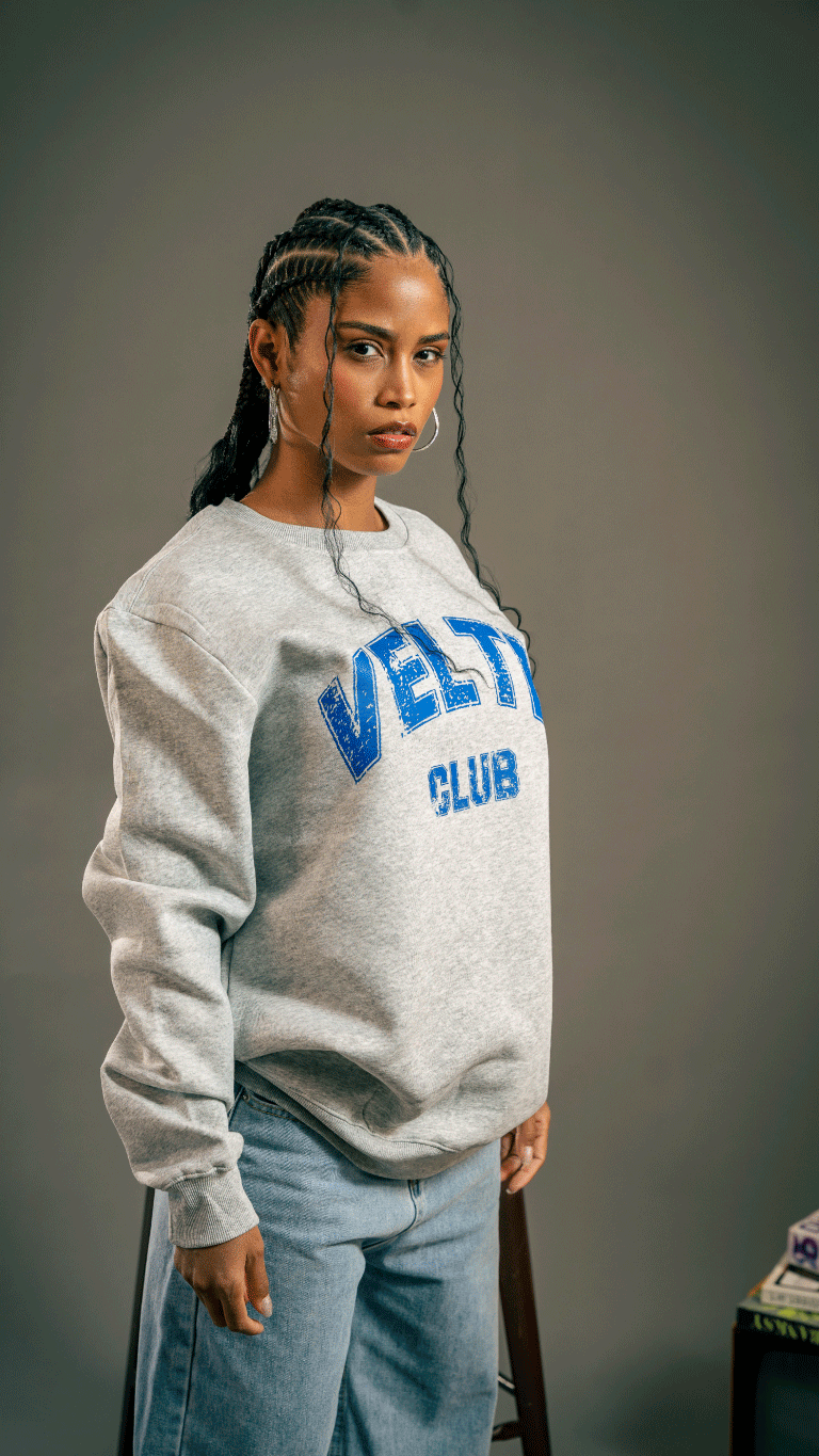 VELTH CLUB Crewneck / Grey