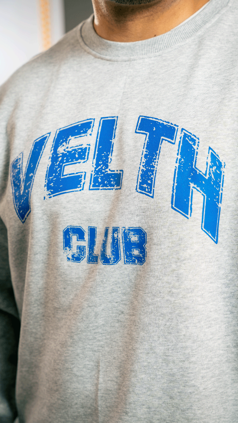 VELTH CLUB Crewneck / Grey