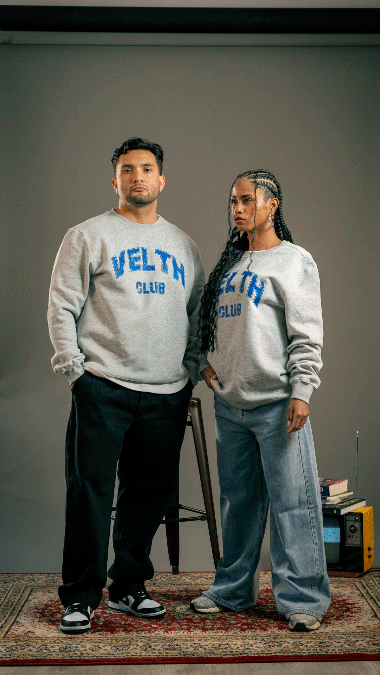 VELTH CLUB Crewneck / Grey