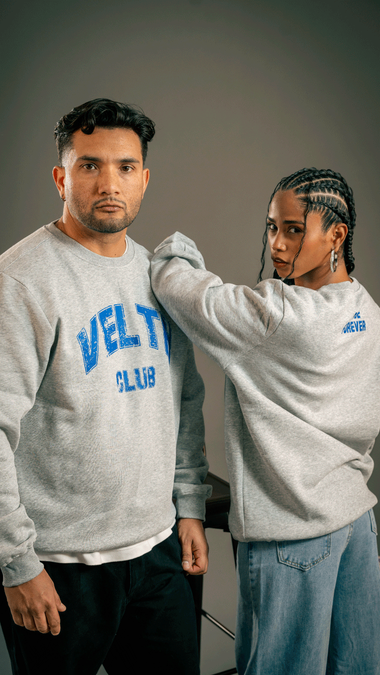 VELTH CLUB Crewneck / Grey