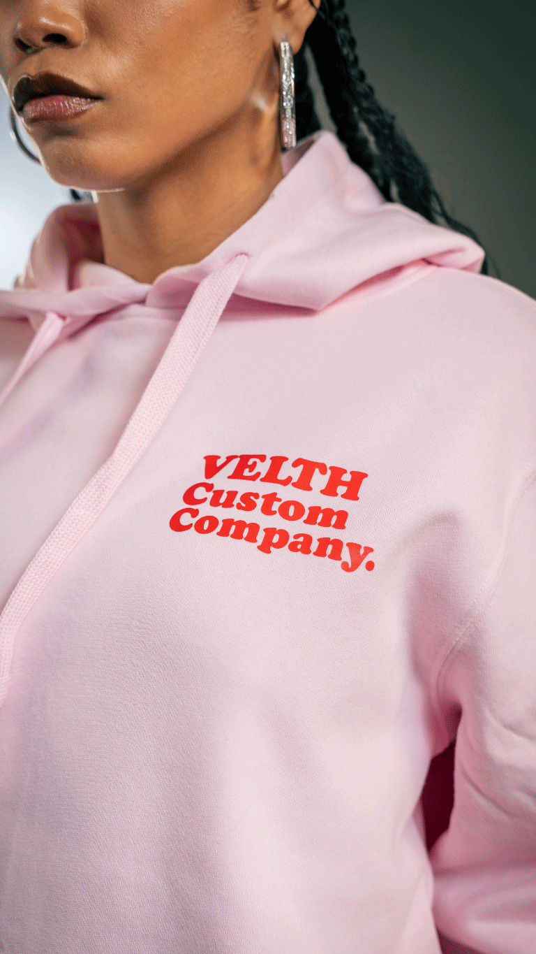 “Bad Decisions Hoodie / Pink”