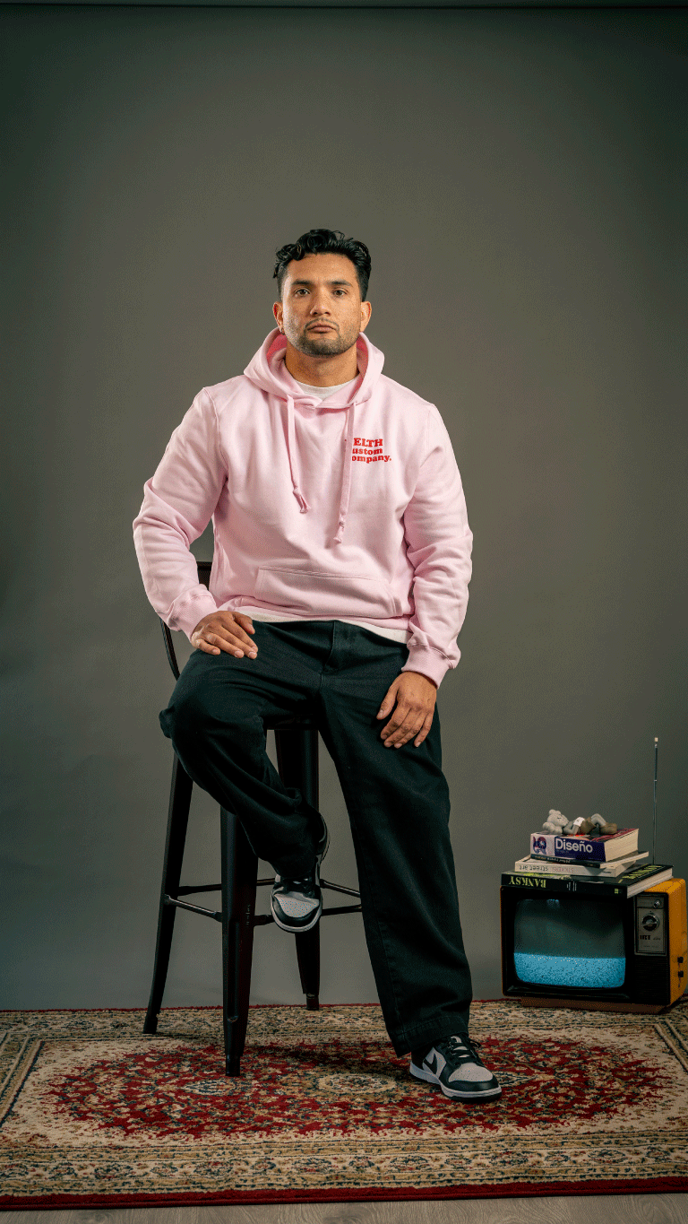 “Bad Decisions Hoodie / Pink”