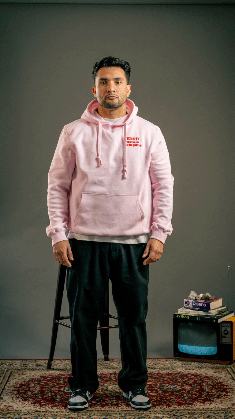 “Bad Decisions Hoodie / Pink”