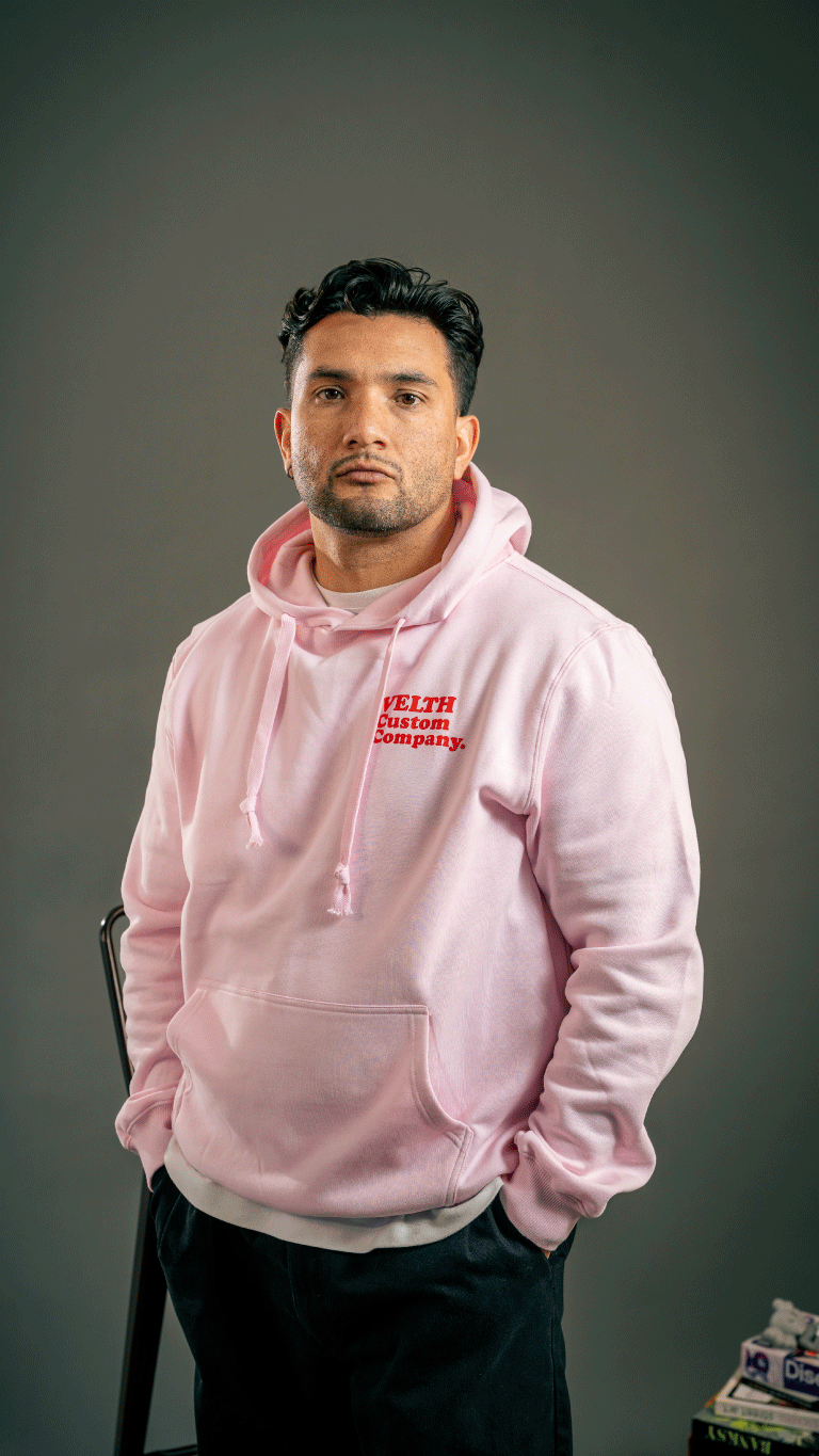 “Bad Decisions Hoodie / Pink”