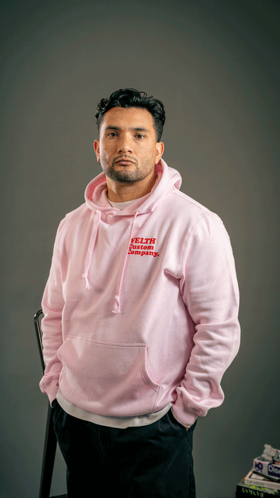 “Bad Decisions Hoodie / Pink”