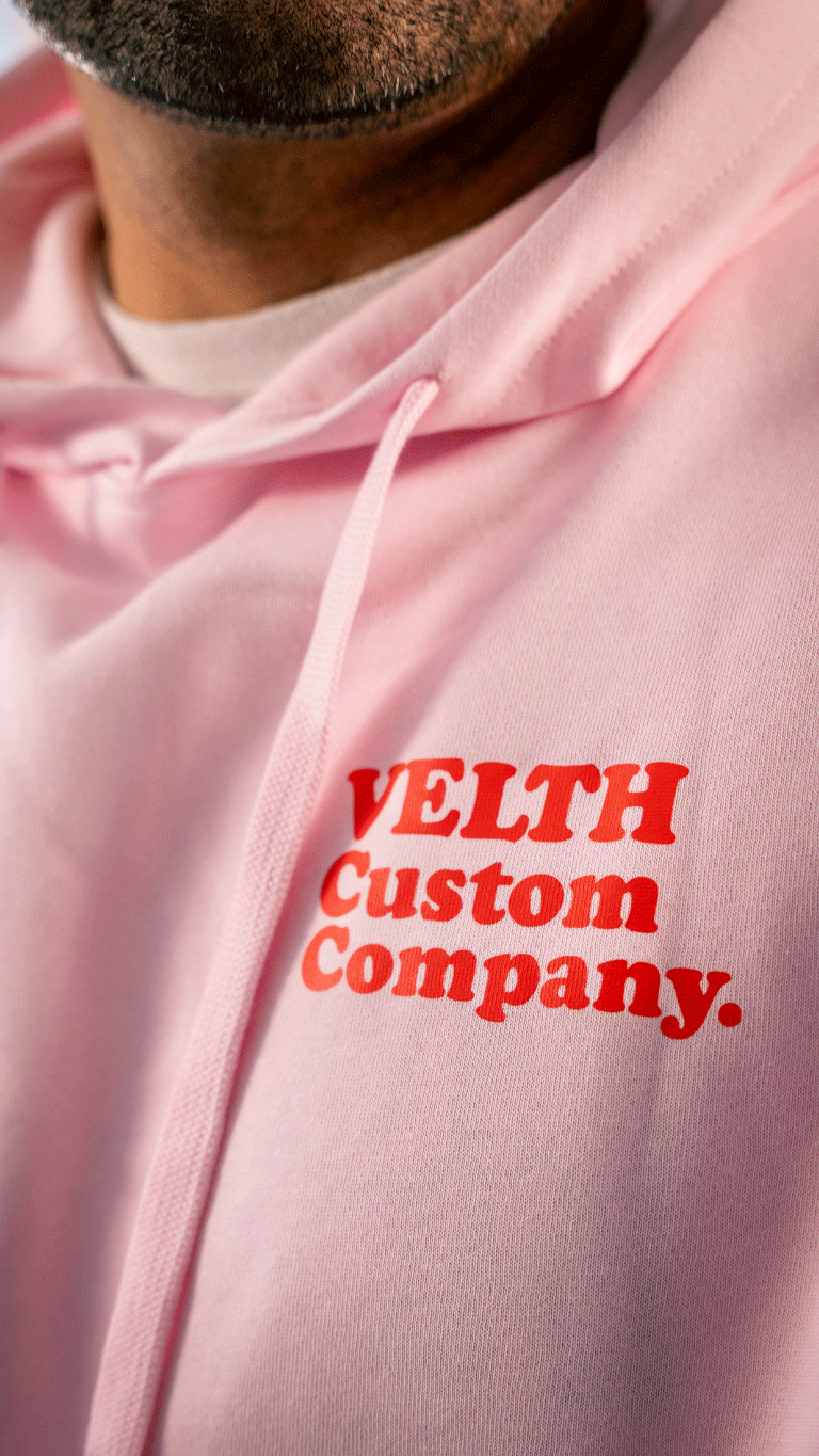 “Bad Decisions Hoodie / Pink”