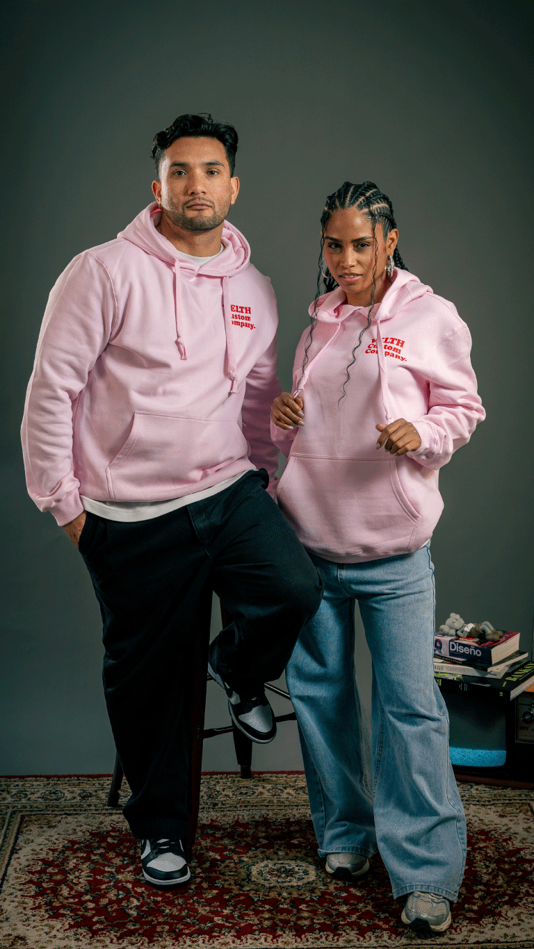 “Bad Decisions Hoodie / Pink”