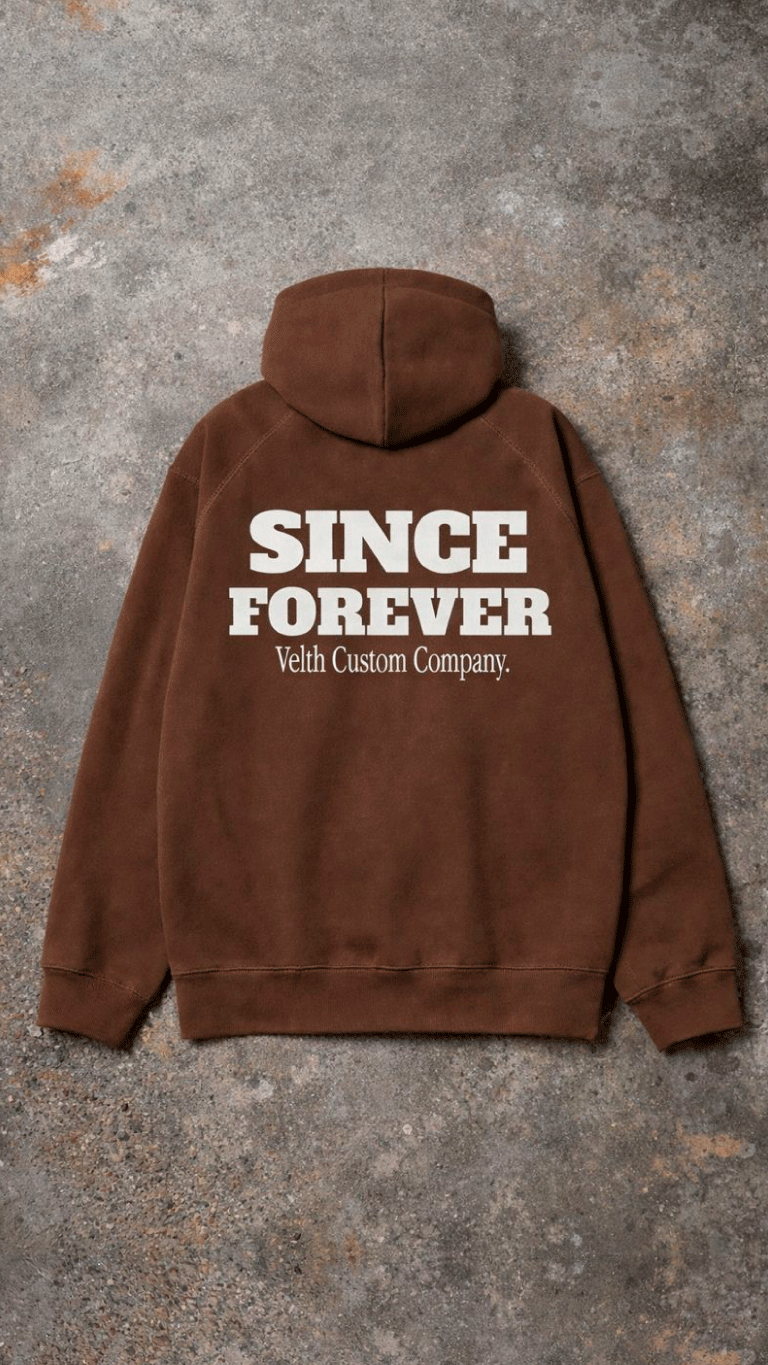 Poleron /Hoodie Oversize Velth "SINCE FOREVER"