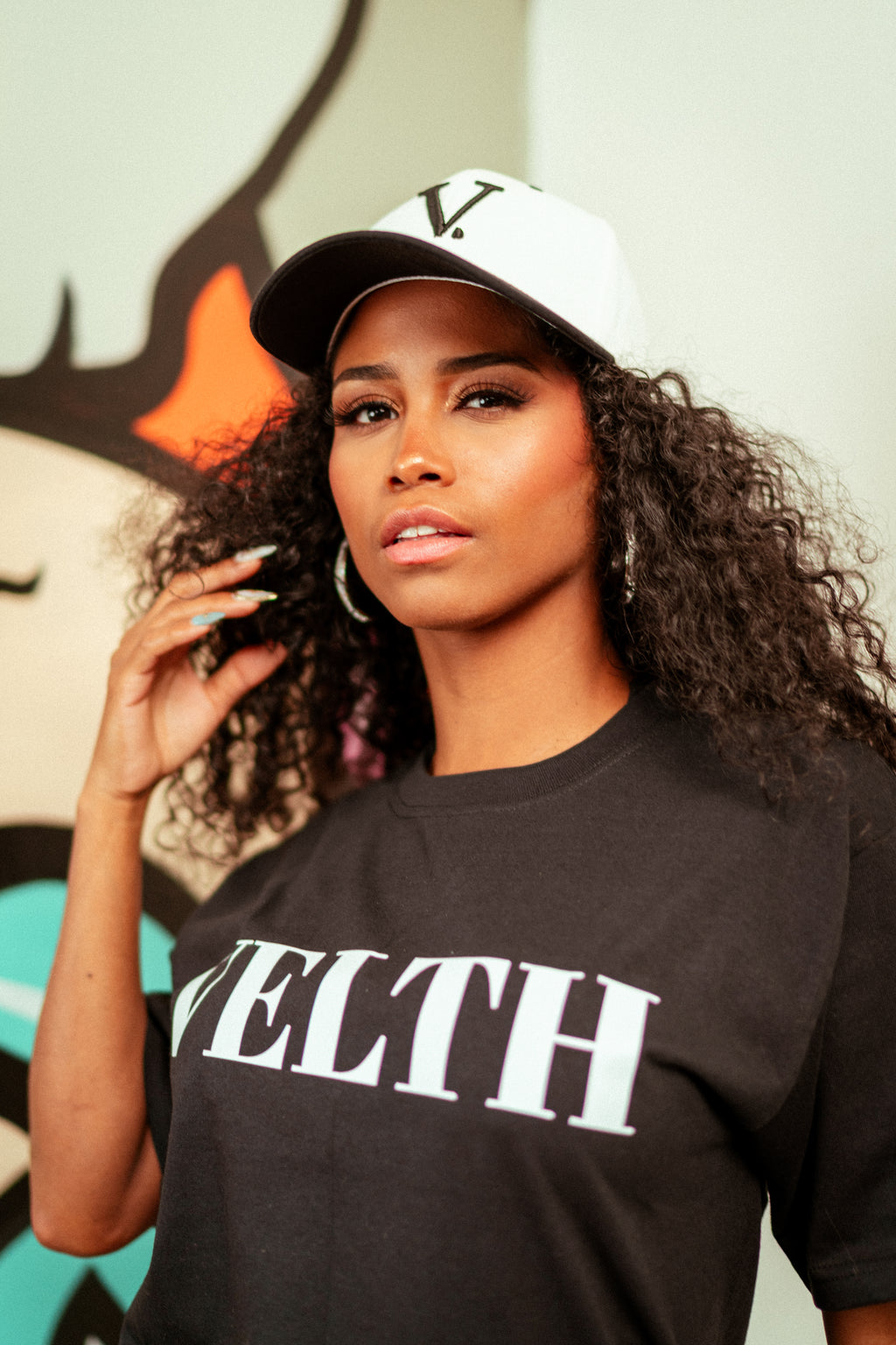 T-shirt Velth Black "TRUST"