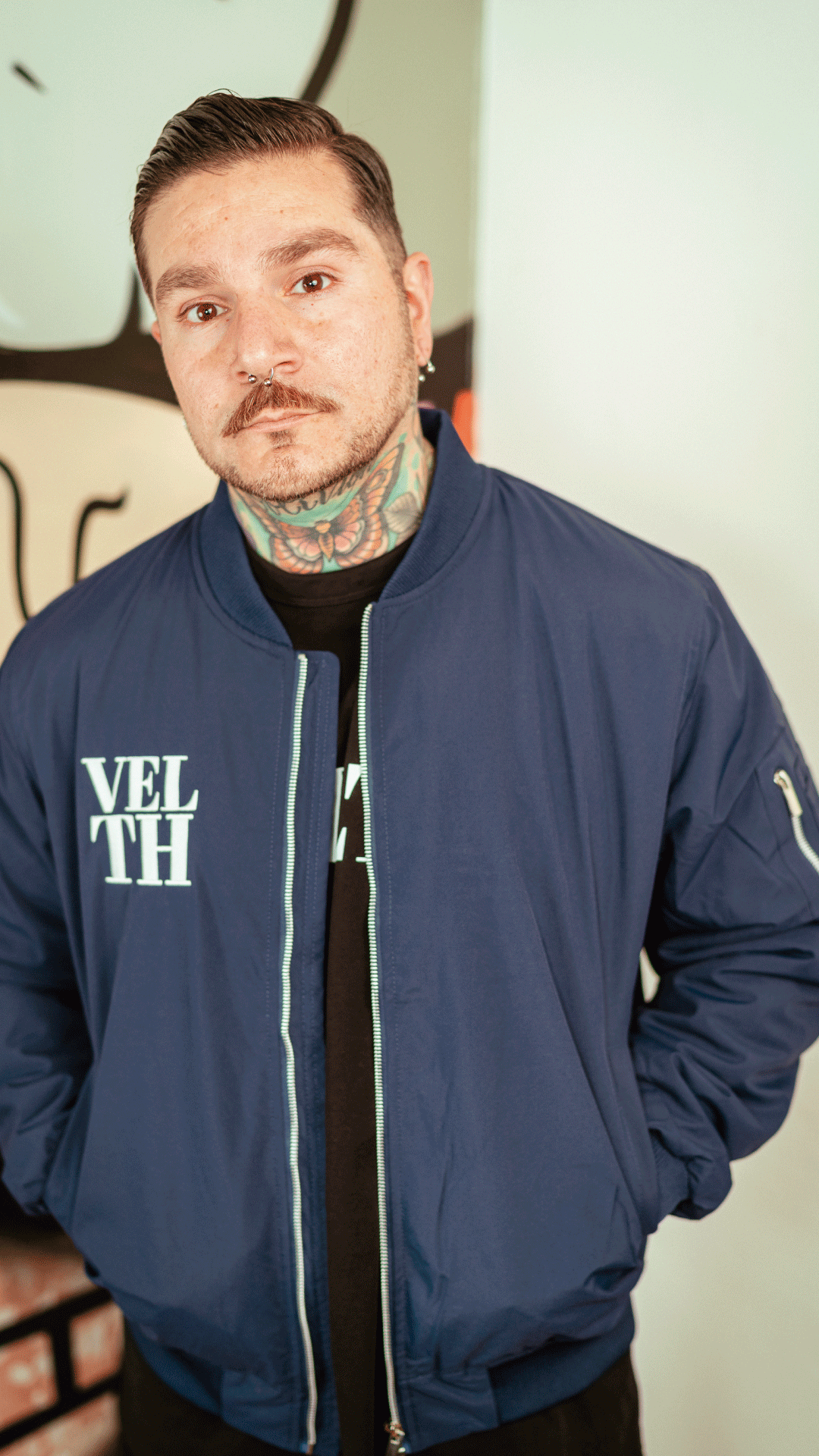 Bomber Jacket "Aviadora velth