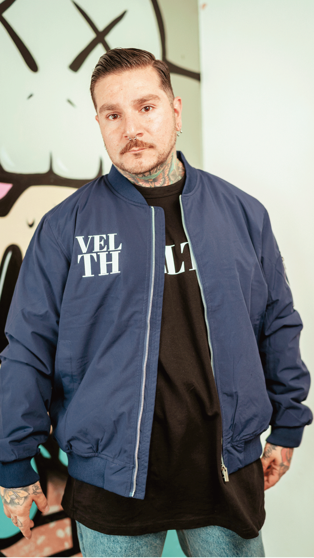 Bomber Jacket "Aviadora velth