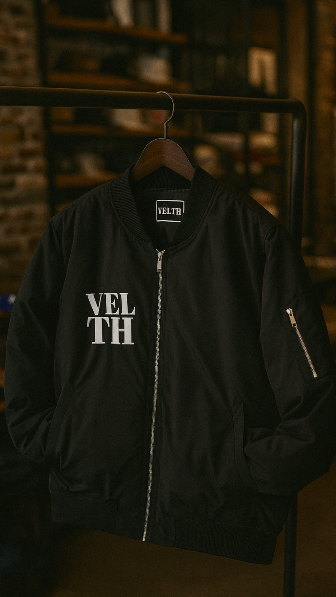 Bomber Jacket "Aviadora velth