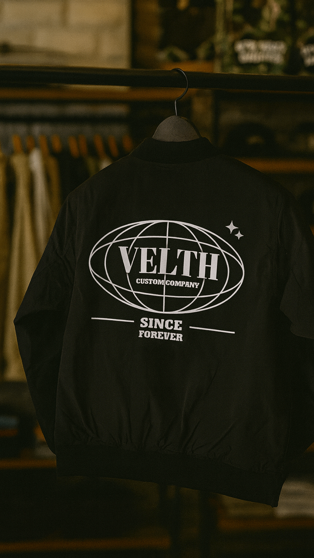 Bomber Jacket "Aviadora velth