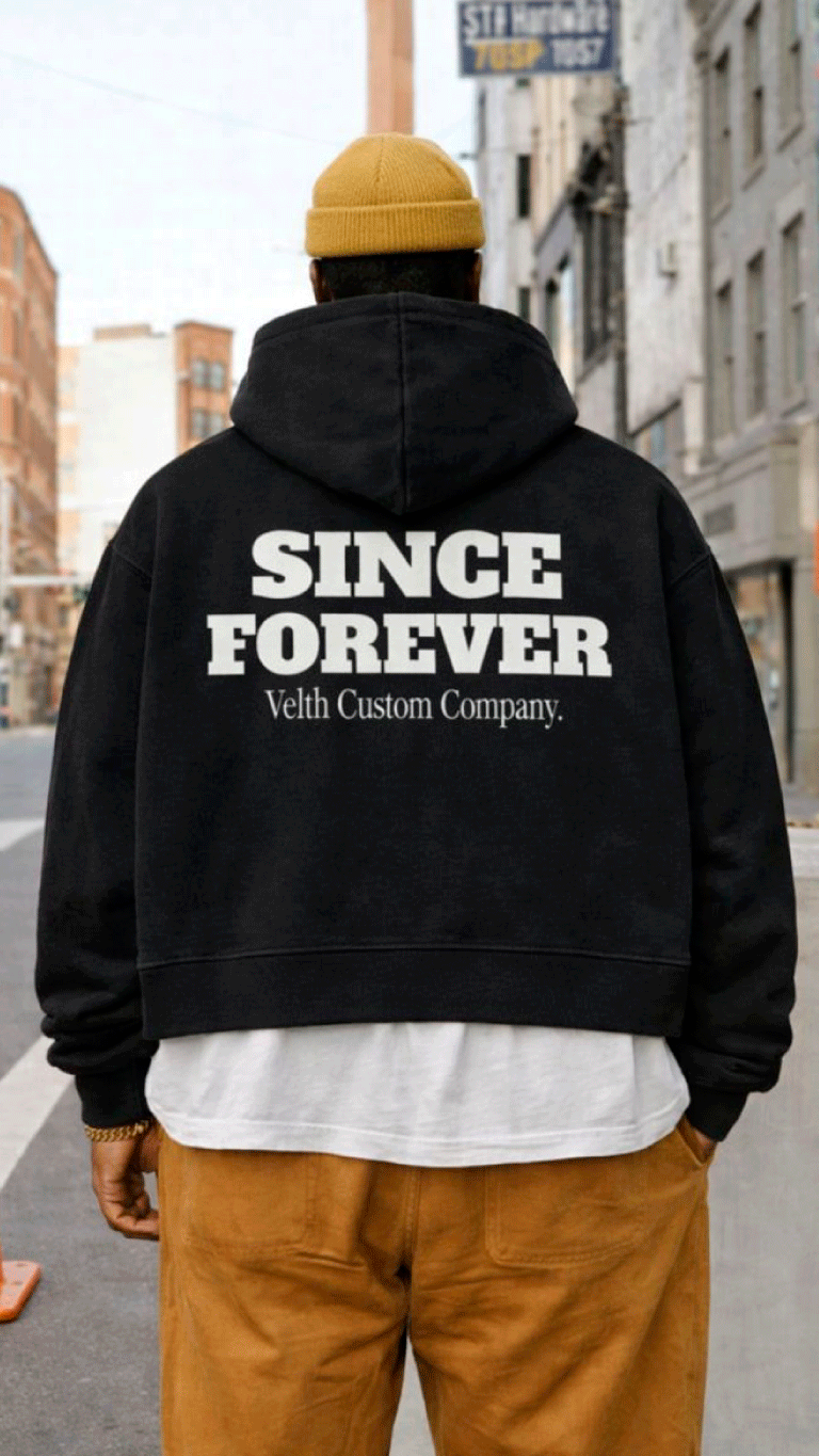 Polerón / Hoodie Boxyfit – "SINCE FOREVER" DROP 2
