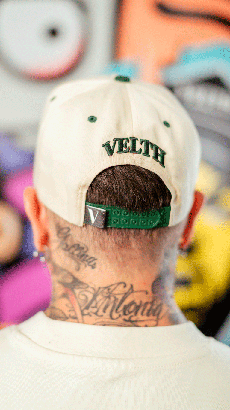 PLEASE SHUT UP CAP VELTH Custom Company.