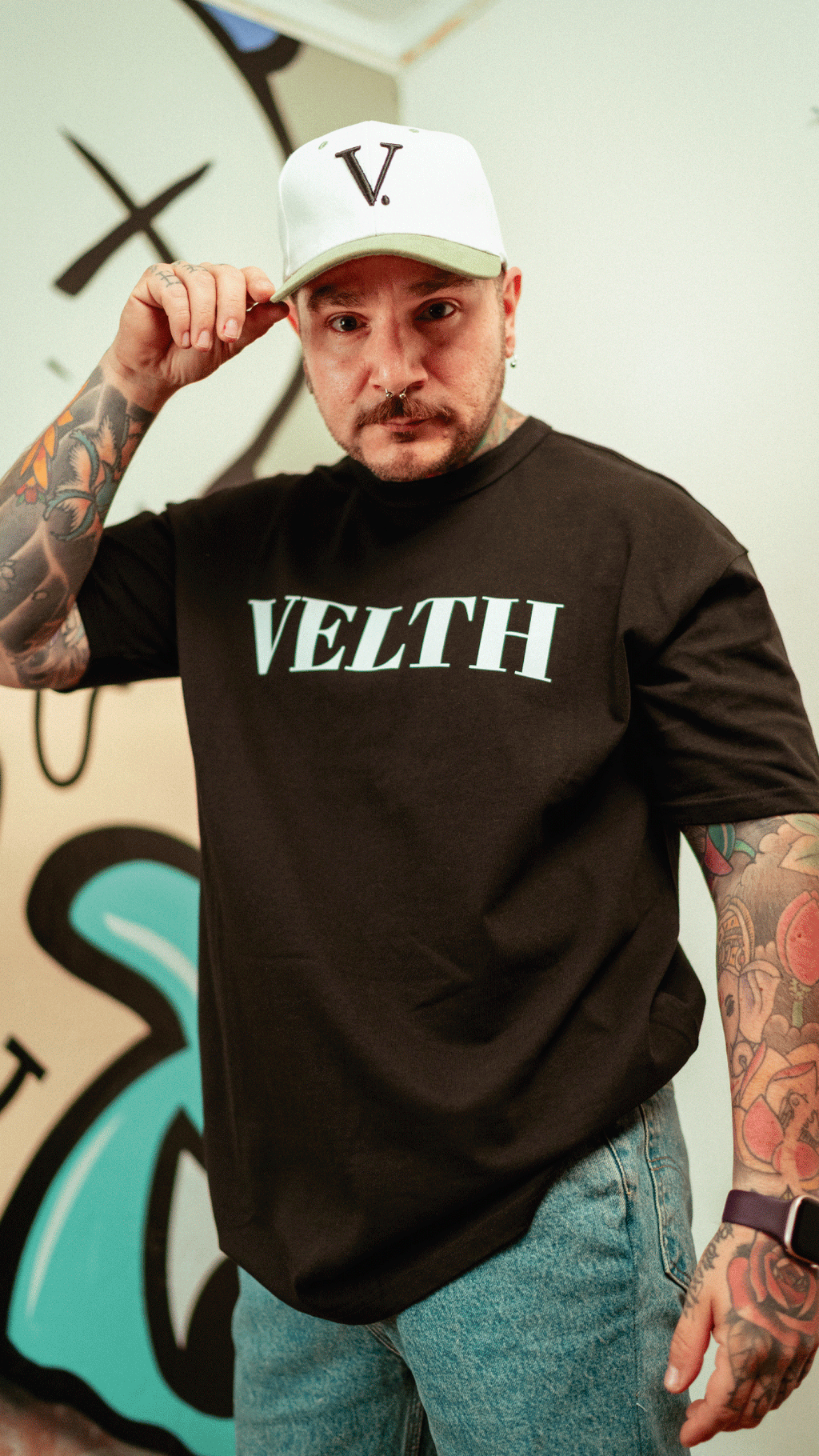 VELTH Jockey Cap "Verde musgo"  – Premium Edition