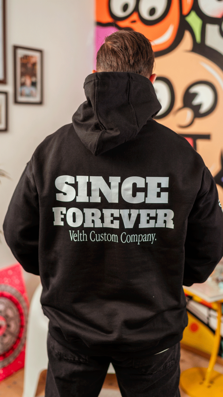 Poleron /Hoodie Oversize Velth "SINCE FOREVER"
