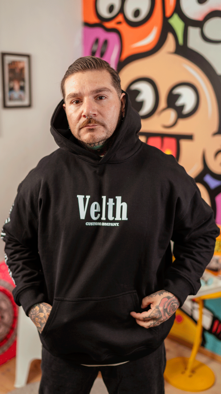 Poleron /Hoodie Oversize Velth "SINCE FOREVER"