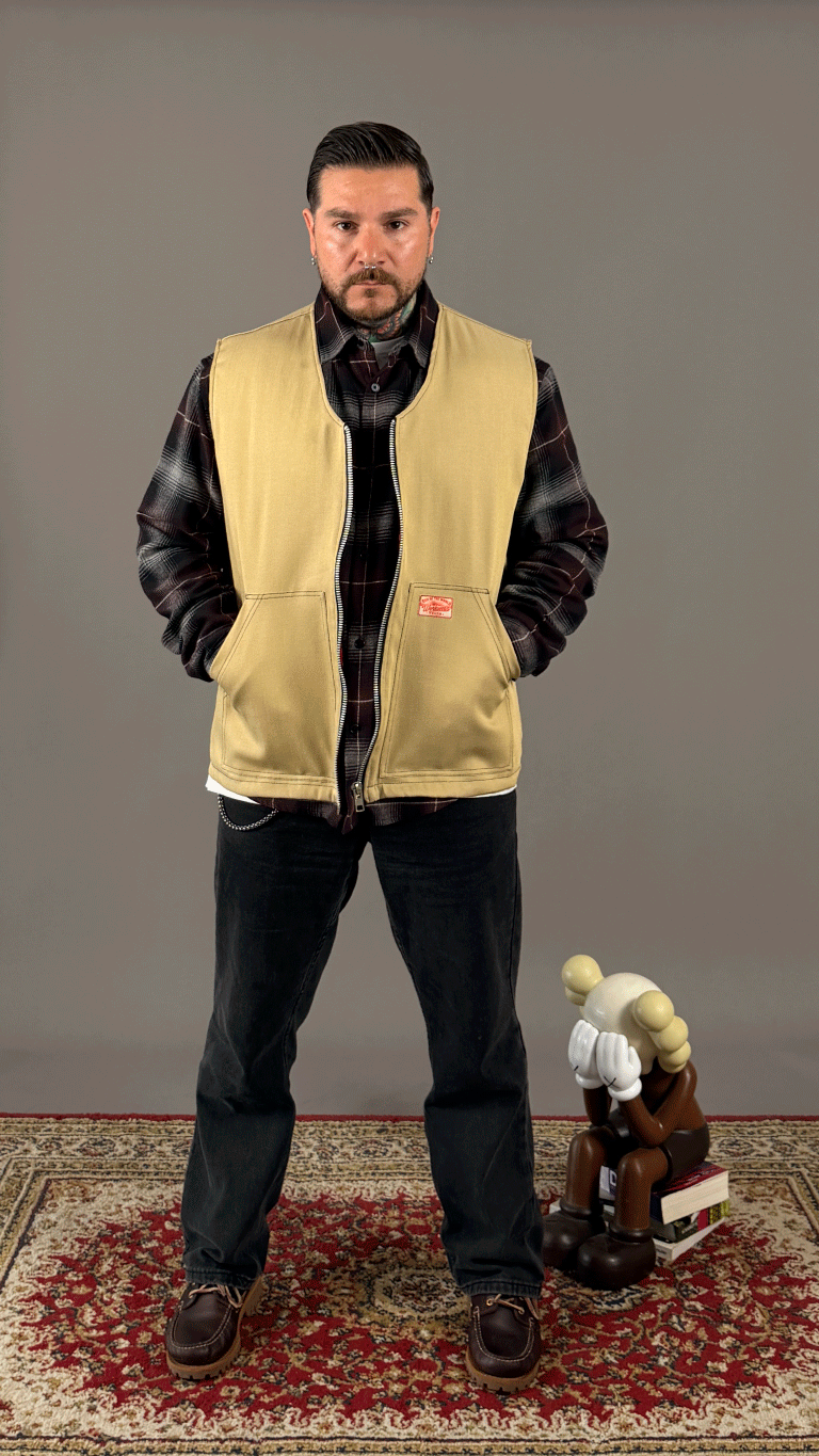 xRIVETx Vest  Beige