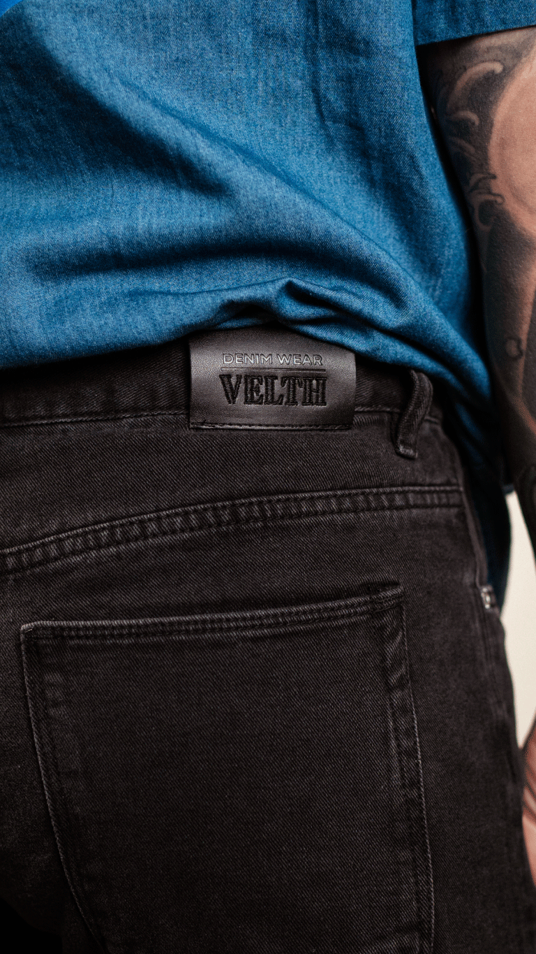 Pantalon 🔥 DENIM Negro Velth
