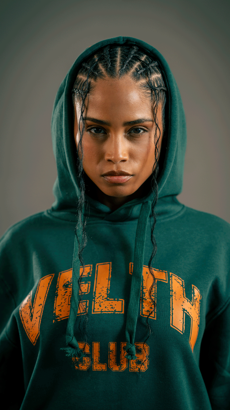 “Varsity Hoodie / Forest”
