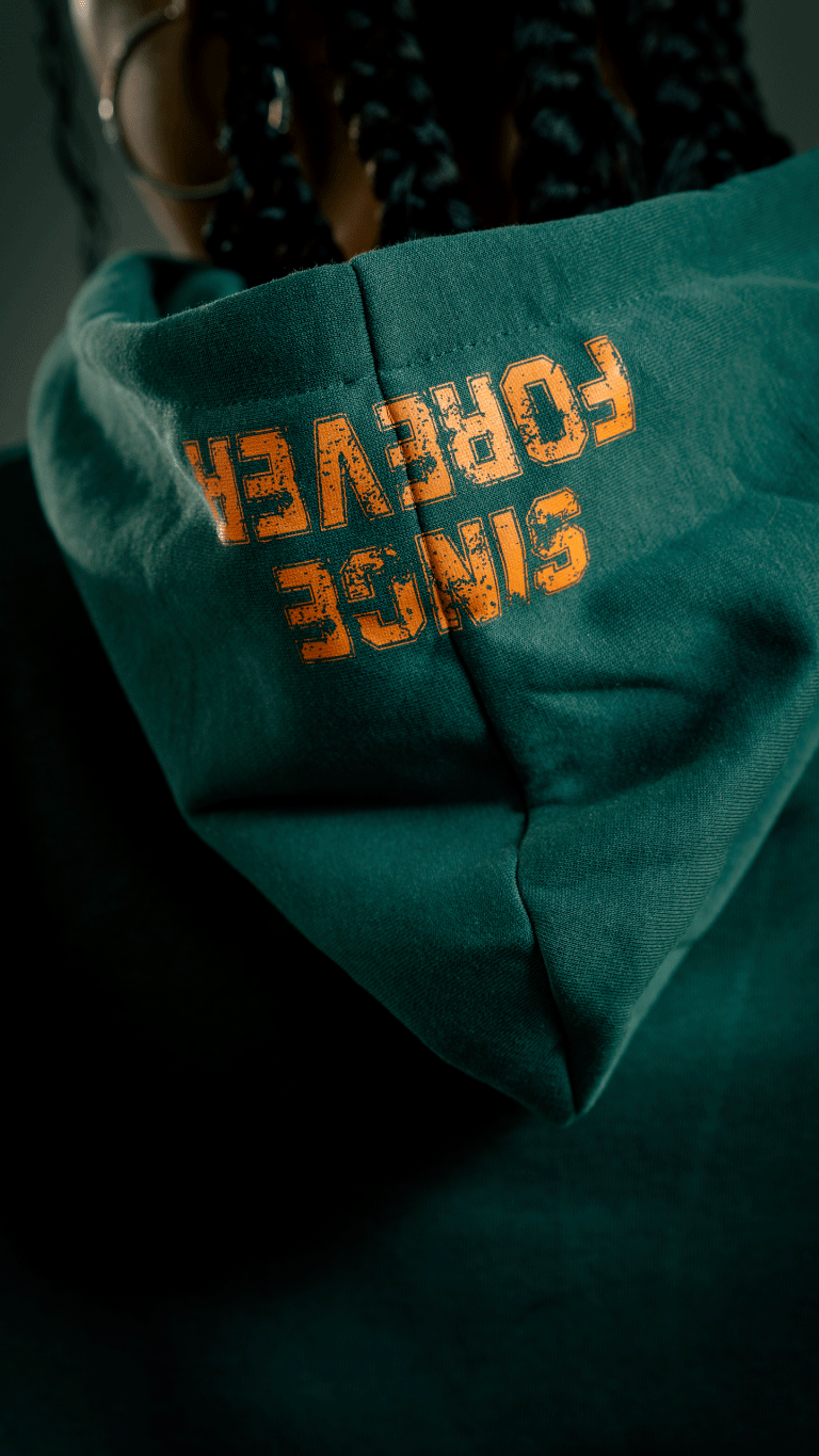 “Varsity Hoodie / Forest”