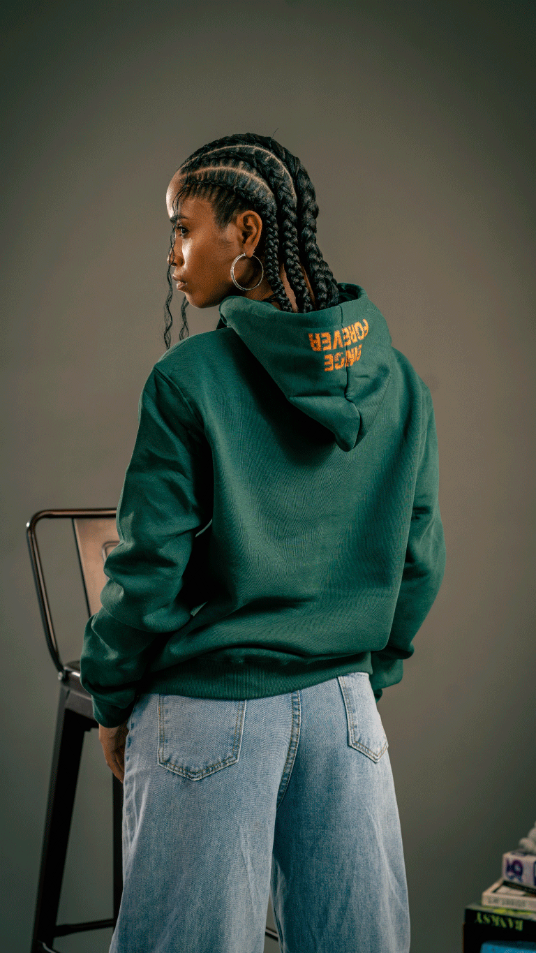 “Varsity Hoodie / Forest”