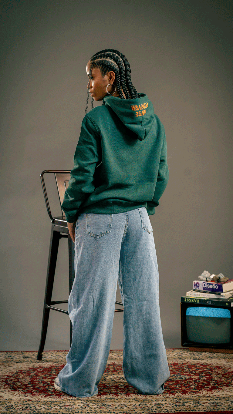 “Varsity Hoodie / Forest”