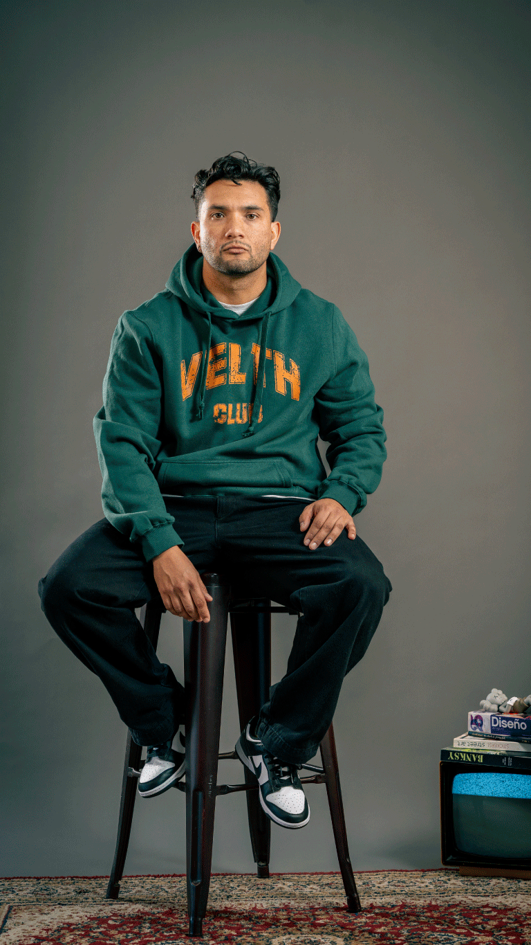 “Varsity Hoodie / Forest”