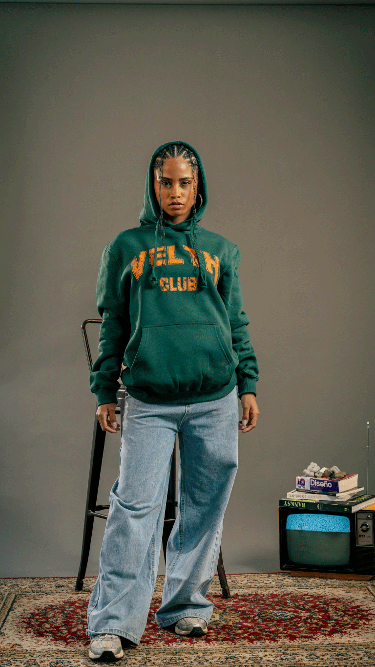 “Varsity Hoodie / Forest”