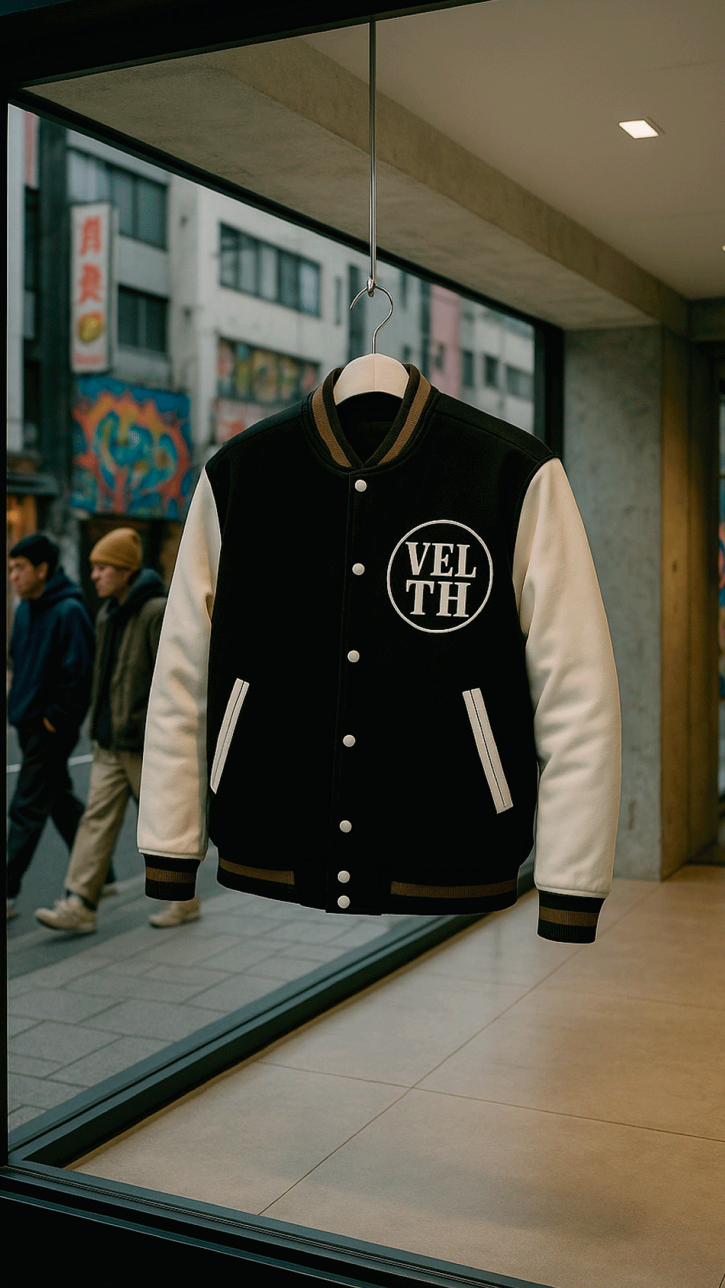 Varsity Bomber Jacket VELTH "SINCE FOREVER"
