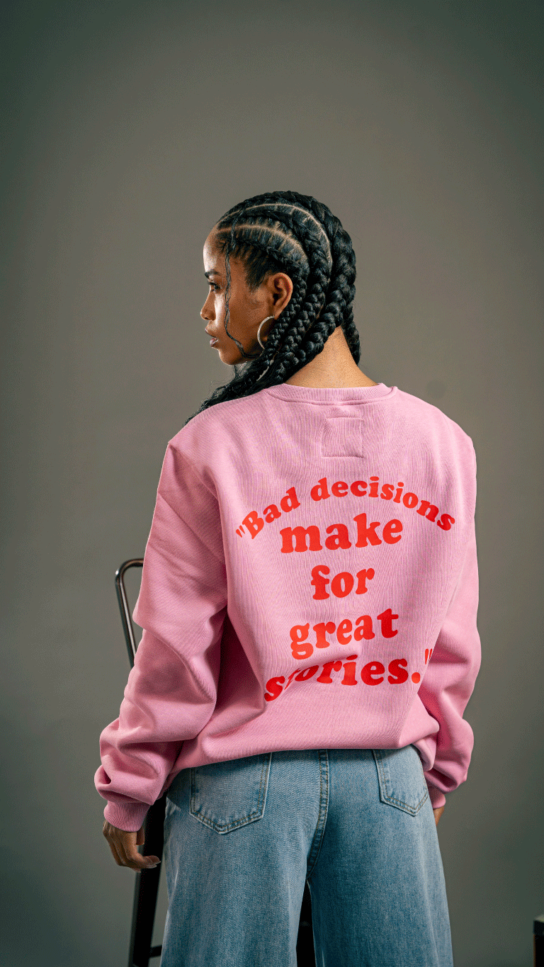 VELTH CLUB Crewneck / Pink