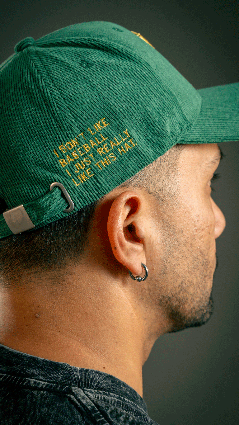 VELTH CLUB / Corduroy League Cap / Green