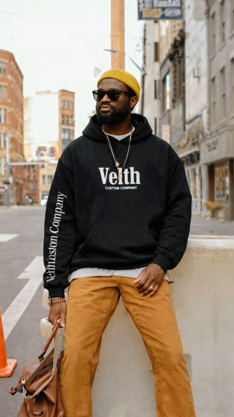 Poleron /Hoodie Oversize Velth "SINCE FOREVER"
