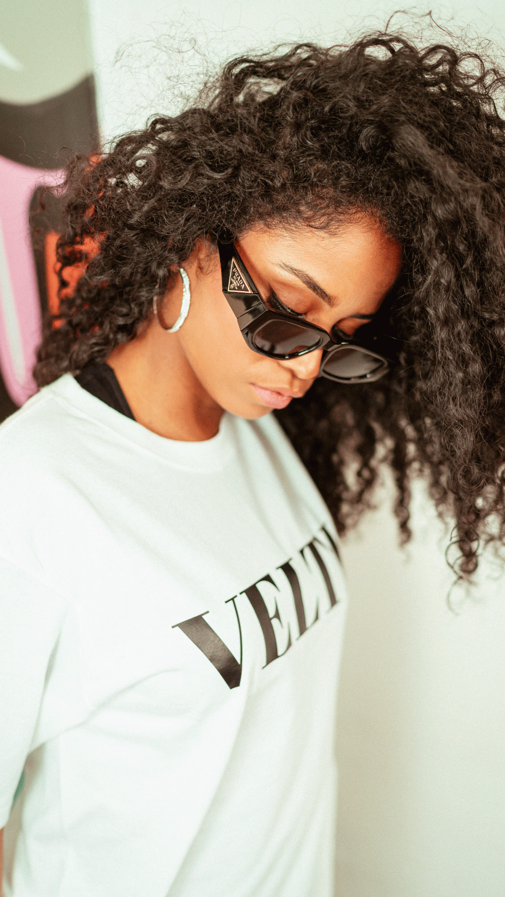 T-shirt Velth Blanco "PRIDE"