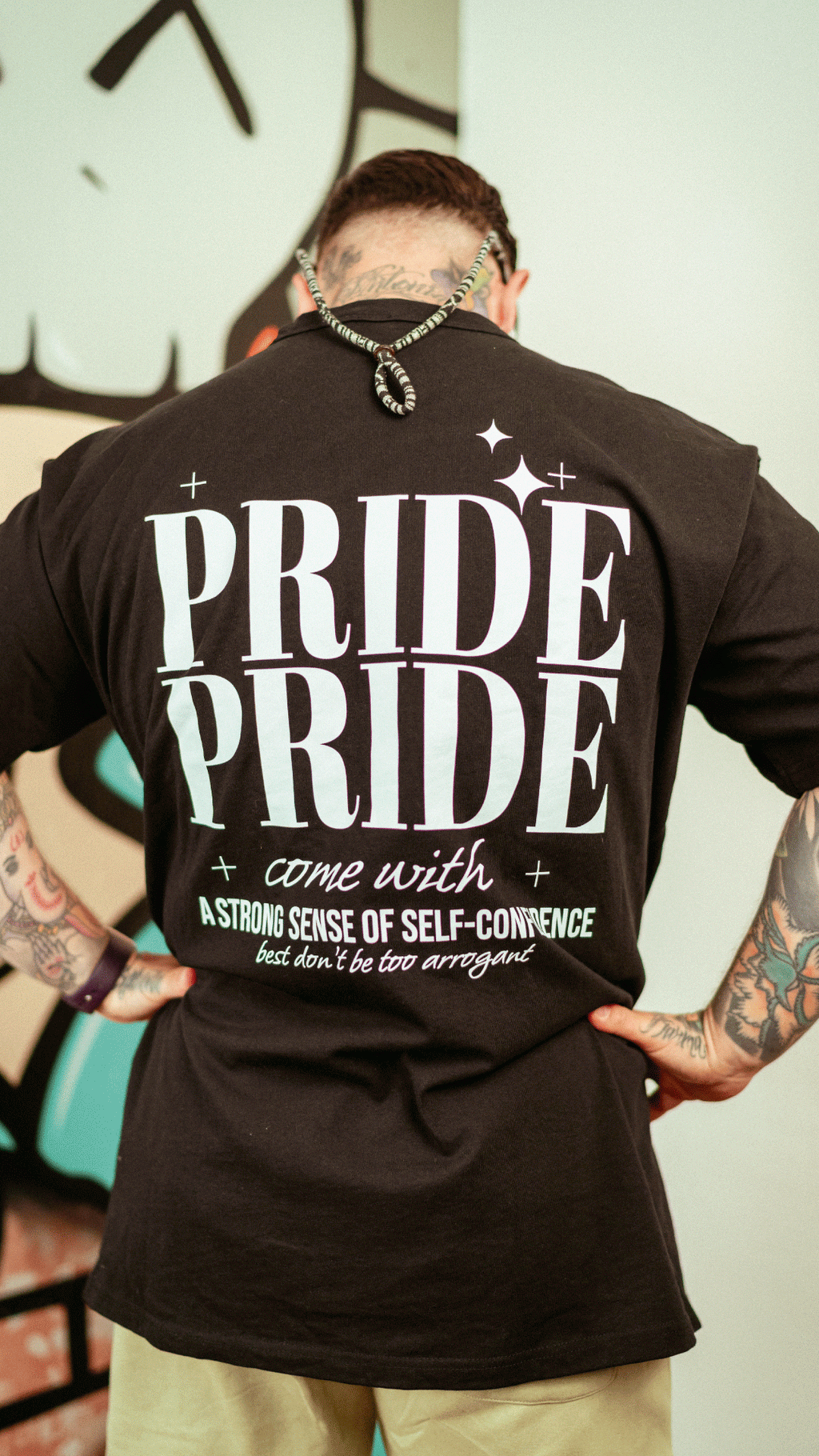 T-shirt Velth Black "PRIDE"